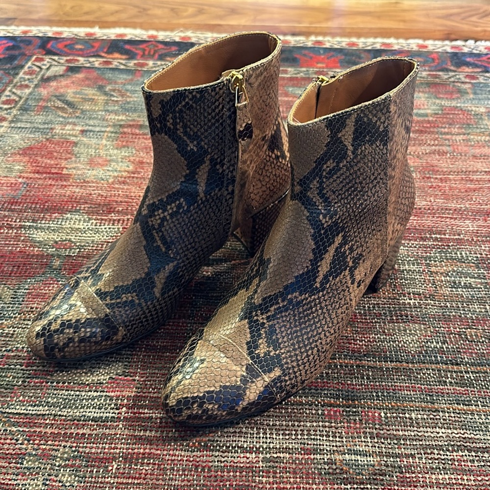 Paris Texas Pt-Python Ankle Boot In Camel - 39 - image 3